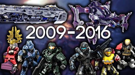 ALL Mega Construx Halo Sets 2009.
